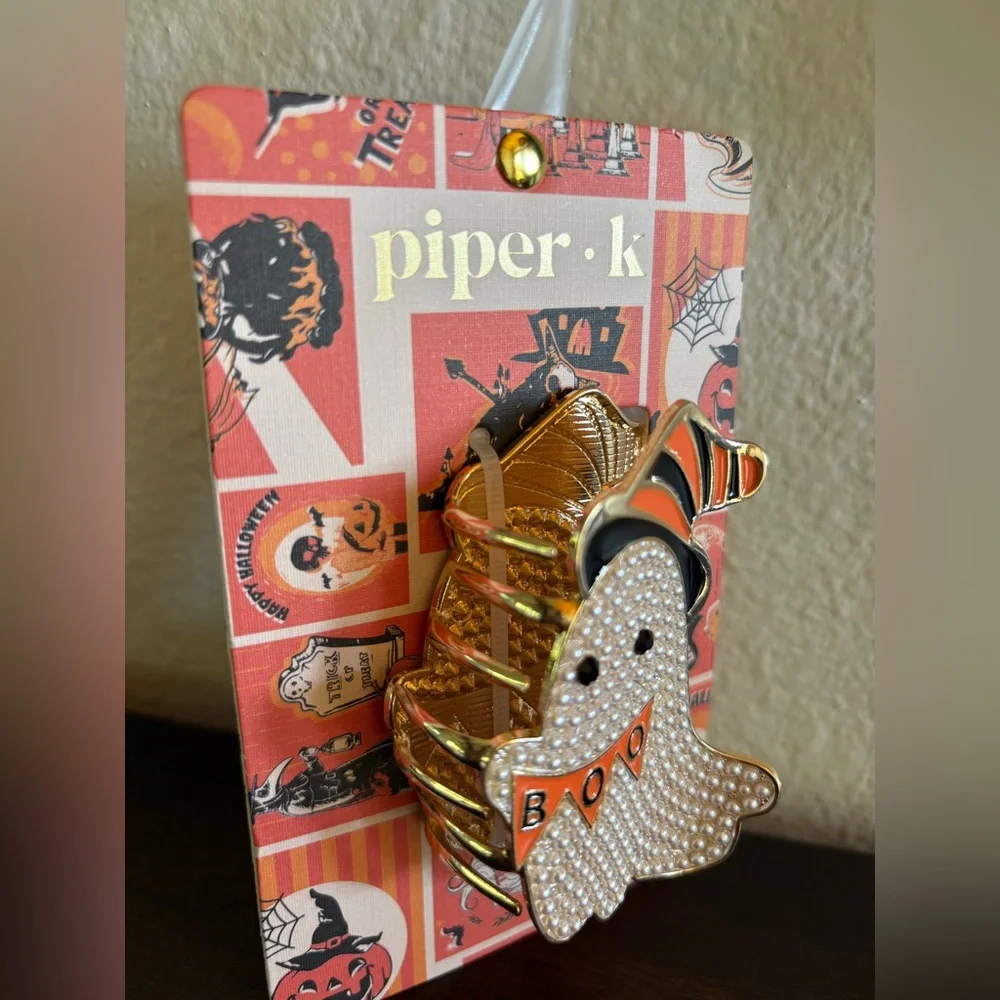 Piper Orange and Black Jewelry Collection